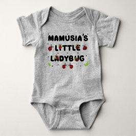 Mamusia-Kleine Ladybug - Niedlich Baby Strampler