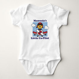 Mamusias kleiner Co-Pilot - Niedliches Flugzeug Baby Strampler