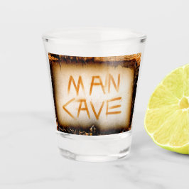 Man Cave Drinks Schnapsglas