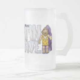 Man Cave Frosty Tasse (benutzerdefinierbar)