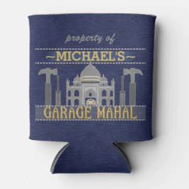 Man Cave Garage Mahal Funny für Männer | PERSONALI Dosenkühler