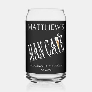 Man Cave Pub La bière peut verres de la boisson