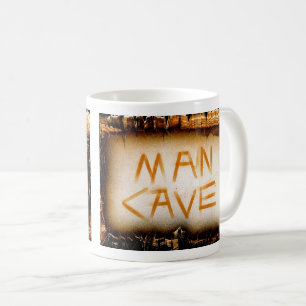 Man Cave Tan Schiefer Kaffeetasse