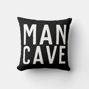 MAN CAVE Throw Kissen