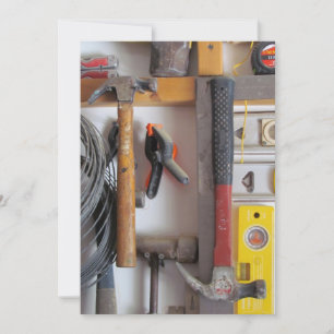 Man Cave - Tools - Vatertag Card Karte