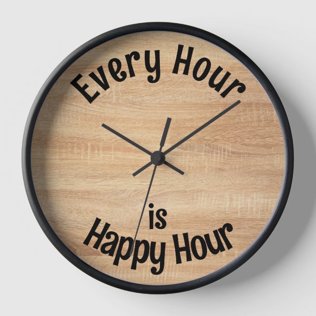 Man Cave Uhr (Vorderseite)