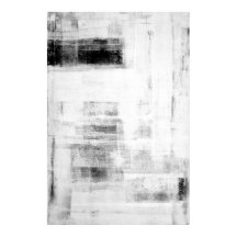 'Man Cave Worthy' Abstrakte Schwarz-Weiß-Kunst