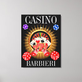 Man Cave Your Casino Leinwand Art