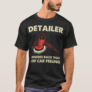 Man Detailer-Auto zur Beschreibung des neuen Gefü T-Shirt