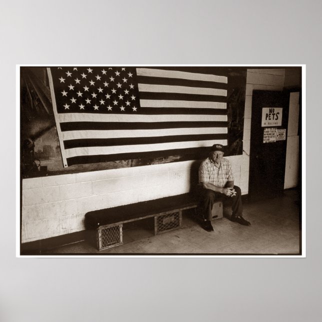 Man Flag Poster (Vorne)