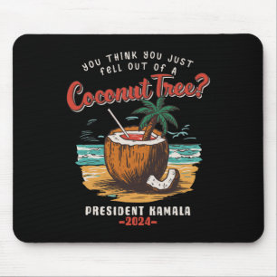 Man glaubt, man wäre einfach aus einem Kokospalmen Mousepad