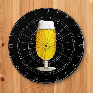 Man Höhle! Bierliebhaber Spaß Zeiten Dartboard Dartscheibe
