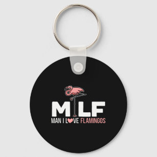 Man I Liebe Flamingos Bird Lover Summer Flamingo Schlüsselanhänger