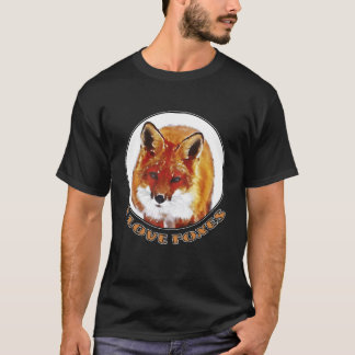 Man I Liebe Foxes T-Shirt