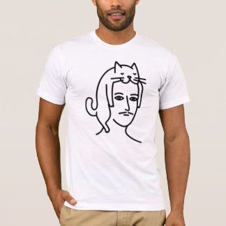 Man in Cat Hat  T-Shirt