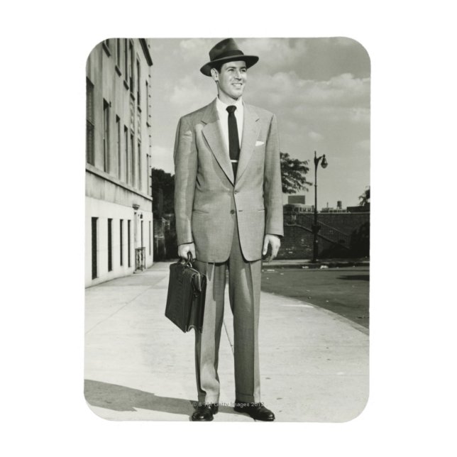 Man in Suit Magnet (Vertikal)