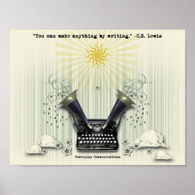 Man kann alles machen, indem man Poster schreibt (Vorne)