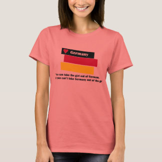 Man kann das Mädchen aus Deutschland holen, aber m T-Shirt