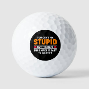 Man kann den Dummkopf nicht reparieren, aber die H Golfball