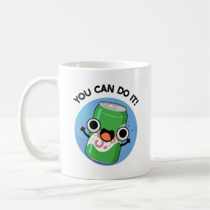 Man kann es in einem sonnigen Soda-Pop machen Kaffeetasse