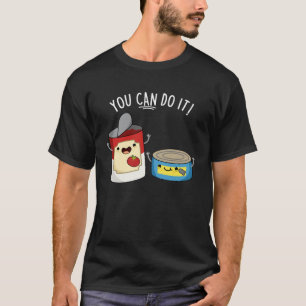 Man kann es lustig konservierte Lebensmittel mache T-Shirt