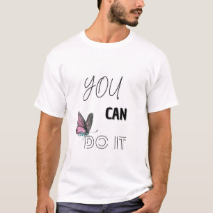 Man kann es mit Niedlichem Schmetterlingsakzent T- T-Shirt