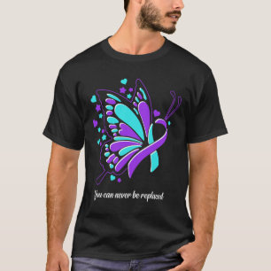 Man kann nie das Butterfly-Suizid ersetzen T-Shirt