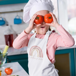 Man macht die Welt zu einem besseren Ort der Schür Kinderschürze
