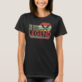 Man Myth Cooking Legend Koch & Cook T-Shirt
