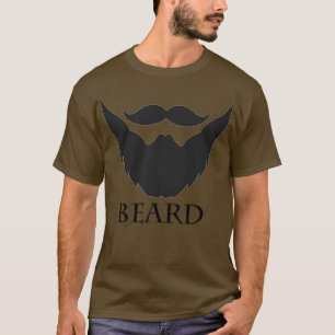 Man nennt es einen Bart, den sie als Sattel-Metall T-Shirt