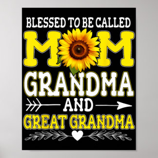 Man nennt sie Mama Oma Große Oma Mutter's Da Poster