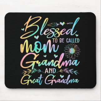 Man nennt sie Mama Oma und große Oma-Blume Mousepad