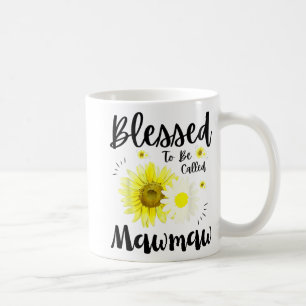 Man nennt sie Mawmaw Women Floral Niedlich Mütter Kaffeetasse