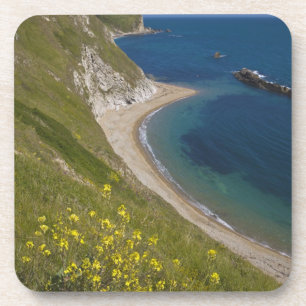Man o War Bay, Jurassic Coast, Lulworth, Dorset, Untersetzer
