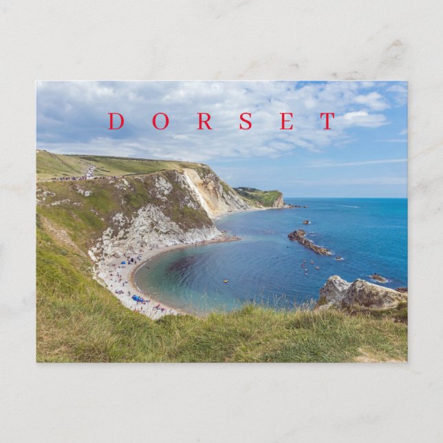 Man O'War Bay-Sicht nach Karte (Vorderseite)