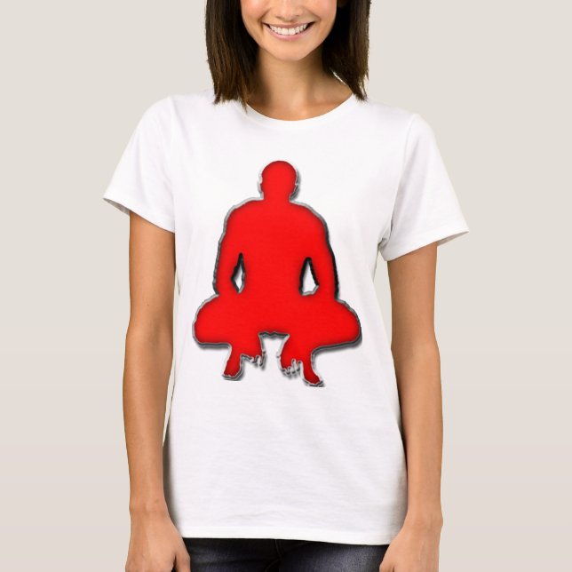 Man Posing T-Shirt (Vorderseite)