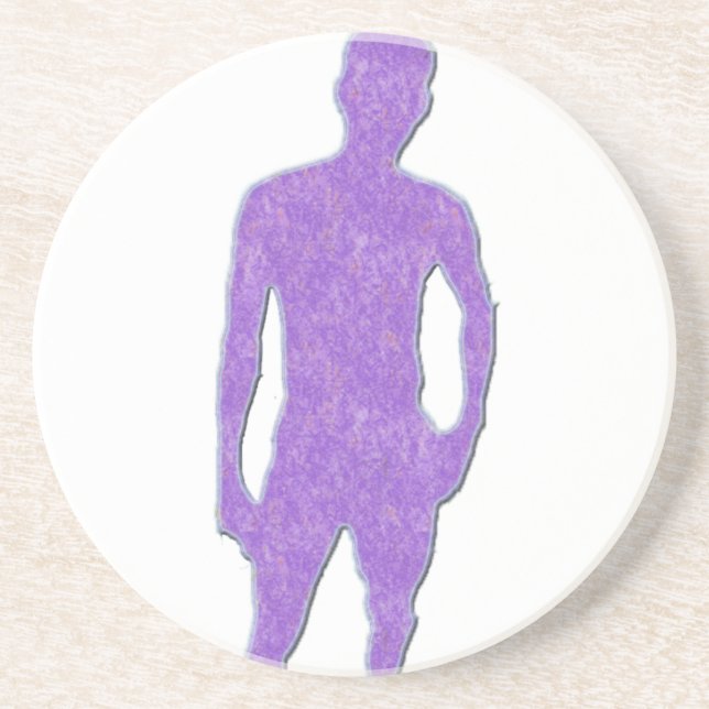 Man Posing Untersetzer (Vorne)