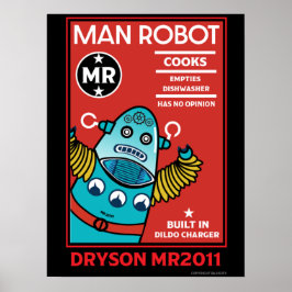 Man Robot the Perfect Man Poster