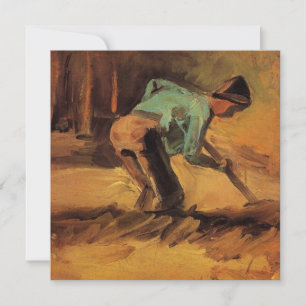 Man Stooping mit Stick, Spade von Vincent van Gogh