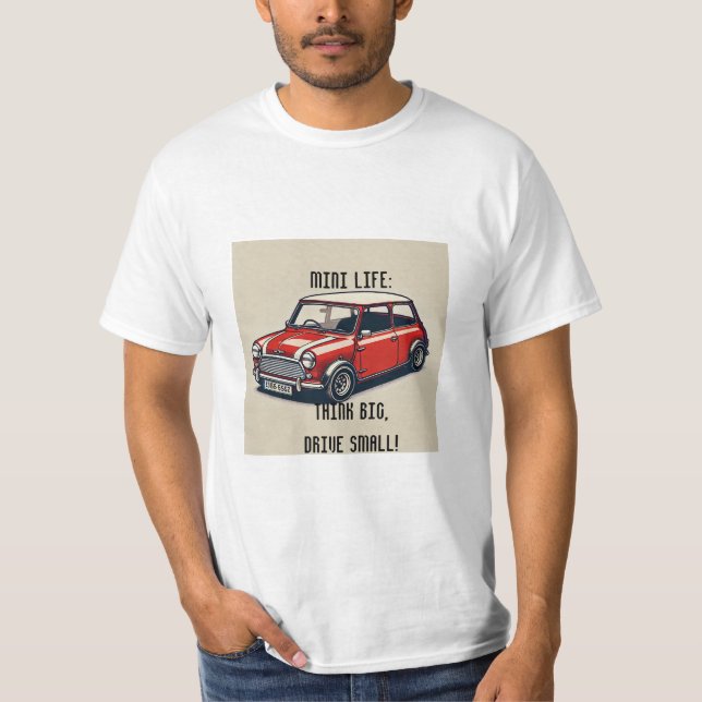 Man T-Schirt Mini Cooper T-Shirt (Vorderseite)