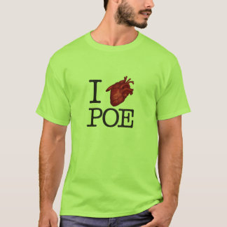 Man T-Shirt „Poe Heart "