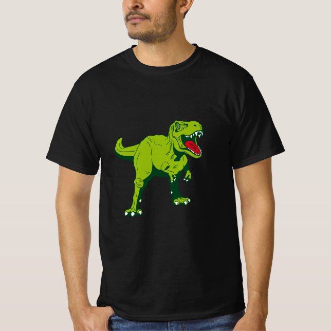 Man tyrannosaurus rex stilisierter T - Shirt (Vorderseite)