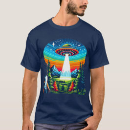 Man UFO Blue T - Shirt