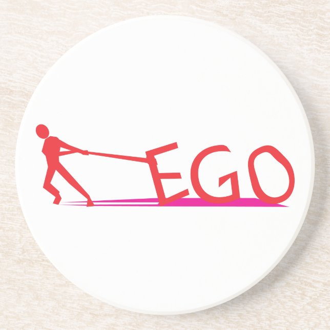 Man und Ego Untersetzer (Vorne)