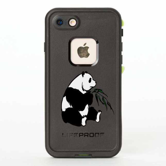 Man wählt mit Bamboo die Hintergrundpanda aus (Rückseite)