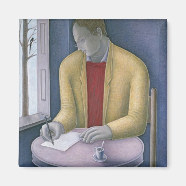 Man Writing 2004 Magnet (Vorne)