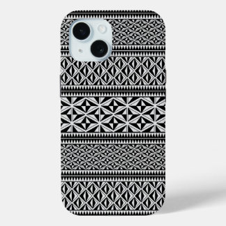 Mana von Aotearoa: Das Maori Muster Schwarz & Weiß Case-Mate iPhone Hülle