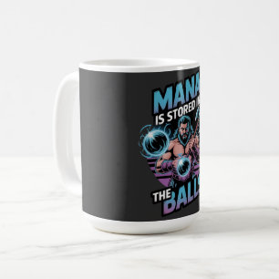 Mana wird in den Bällen gespeichert Kaffeetasse