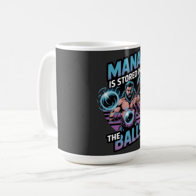 Mana wird in den Bällen gespeichert Kaffeetasse (Vorderseite Links)