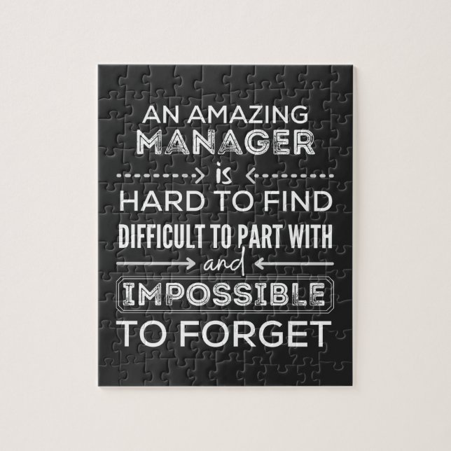 Manager, Geschenk für Manager, ein wahrlich großar (Vertikal)